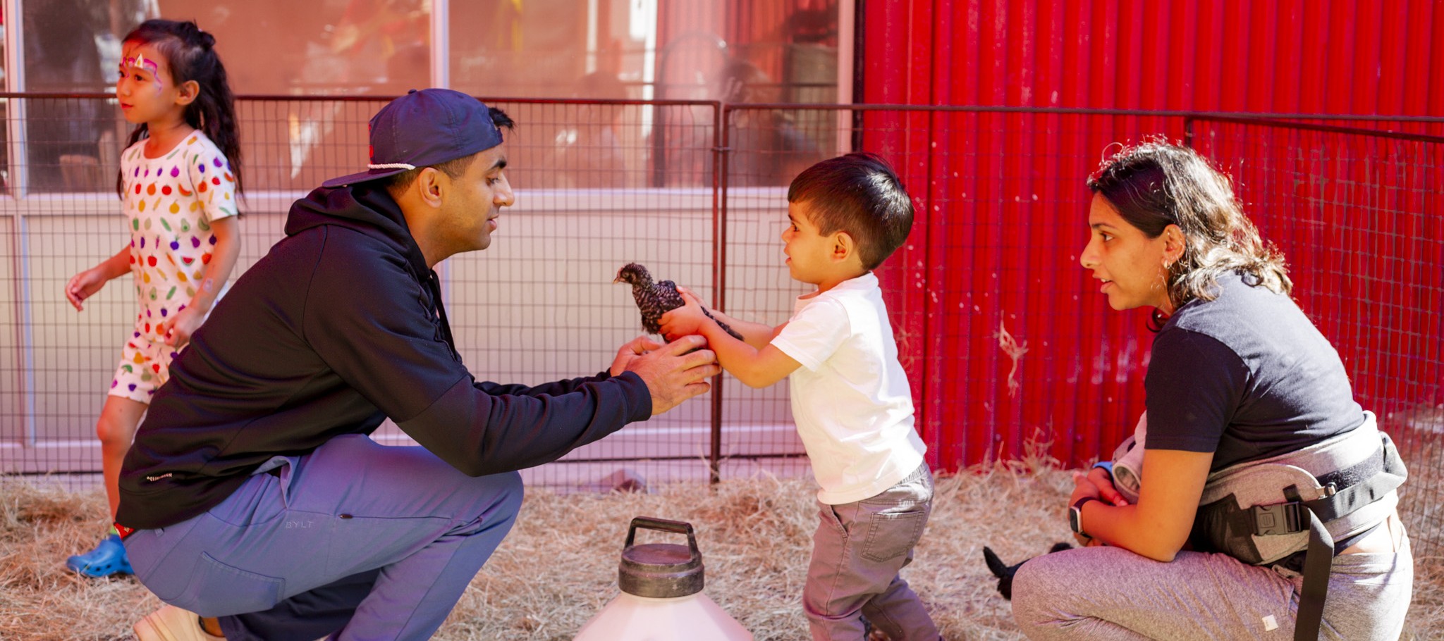 Family at Thinkery Carnival